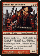 Fumiko the Lowblood (BOK-104) [Betrayers of Kamigawa] Foil