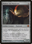 Molten-Tail Masticore (SOM-177) [Scars of Mirrodin] Foil