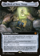 The Deck of Many Things (Extended Art) (AFR-392) [Adventures in the Forgotten Realms] Foil
