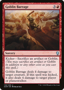Goblin Barrage (DOM-128) [Dominaria] Foil