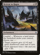 Retreat to Hagra (BFZ-121) [Battle for Zendikar] Foil