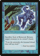Seal of Removal (NMS-042) [Nemesis] Foil