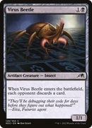 Virus Beetle (NEO-128) [Kamigawa: Neon Dynasty] Foil