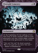 Oversold Cemetery (WOT-033) (Showcase) (Borderless) [Wilds of Eldraine: Enchanting Tales]