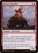 Meria's Outrider (DMU-138) [Dominaria United] Foil