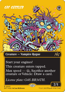 Gas Guzzler (Borderless) (First-Place Foil) (DFT-537) [Aetherdrift] Foil