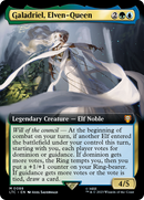 Galadriel, Elven-Queen (Extended Art) (LTC-088) [Tales of Middle-earth Commander] Foil