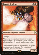 Erratic Cyclops (C21-166) [Commander 2021]