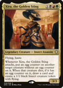 Xira, the Golden Sting (DMC-048) [Dominaria United Commander] Foil