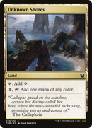 Unknown Shores (THB-249) [Theros Beyond Death] Foil
