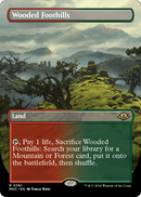 Wooded Foothills (Borderless) (MH3-361) [Modern Horizons 3] Foil