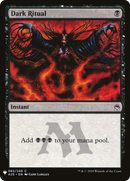 Dark Ritual (A25) (LIST-A25-82) [The List]