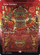 Great Furnace (SLD-303) (Borderless) [Secret Lair Drop] Foil