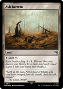 Ash Barrens (Surge Foil) (WHO-848) [Doctor Who] Foil