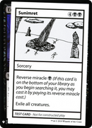 Sunimret (CMB1-047) [Mystery Booster Playtest Cards 2019]