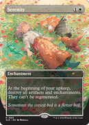 Serenity (SLD-1893) (Borderless) [Secret Lair Drop] Foil