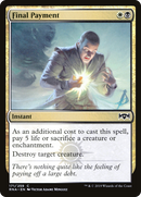 Final Payment (RNA-171) [Ravnica Allegiance]