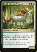 Good-Fortune Unicorn (MH1-201) [Modern Horizons] Foil