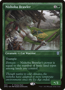 Nishoba Brawler (PPDMU-434) [Promo Pack: Dominaria United] Foil