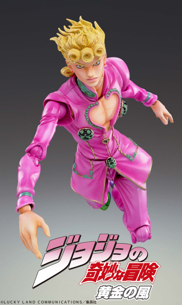 Jojo's Bizaree Adventure: Giorno Giovanna Super Action Statue