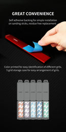 DSPIAE: DSP-S01 Self-Adhesive Sandpaper 100p Set (400-1500g)