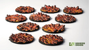 GamersGrass Battle Ready Toppers: Molten Lava 28mm