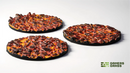 GamersGrass Battle Ready Toppers: Molten Lava 50mm