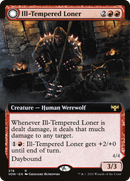 Ill-Tempered Loner (Extended Art) (VOW-378) [Innistrad: Crimson Vow] Foil
