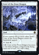 Cave of the Frost Dragon (AFR&-253A) [Adventures in the Forgotten Realms Promos] Foil