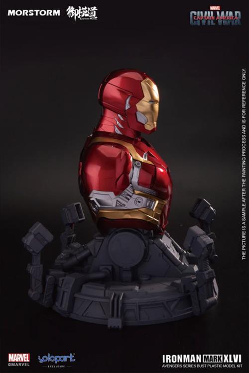 E-Model: Iron Man MK46 Bust Model Kit