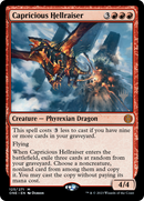 Capricious Hellraiser (PPONE-125) [Promo Pack: Phyrexia: All Will Be One Promos] Foil