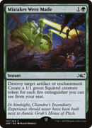 Mistakes Were Made (UNF-147) [Unfinity]