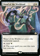 Wand of the Worldsoul (Extended Art) (MOC-107) [March of the Machine Commander] Foil