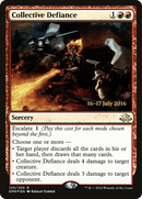 Collective Defiance (PRE-123) [Eldritch Moon Promos] Foil