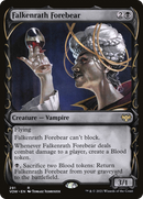 Falkenrath Forebear (Showcase) (VOW-291) [Innistrad: Crimson Vow] Foil
