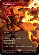 Vandalblast (SLD-1757) (Borderless) [Secret Lair Drop] Foil