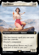 Peri Brown (Extended Art) (Surge Foil) (WHO-935) [Doctor Who] Foil