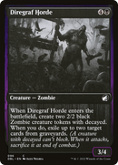 Diregraf Horde (DBL-096) [Innistrad: Double Feature] Foil