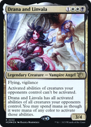 Drana and Linvala (PRE-222) [March of the Machine Promos] Foil