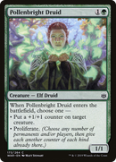 Pollenbright Druid (WAR-173) [War of the Spark] Foil