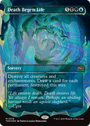 Death Begets Life (Showcase) (Halo Foil) (TDM-416) [Tarkir: Dragonstorm] Foil