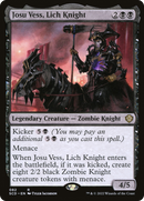 Josu Vess, Lich Knight (SCD-082) [Starter Commander Decks]