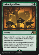 Swine Rebellion (YWOE-015) [Alchemy: Wilds of Eldraine]