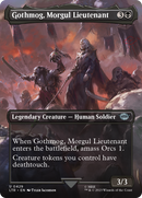 Gothmog, Morgul Lieutenant (Borderless) (LTR-429) [The Lord of the Rings: Tales of Middle-earth] Foil