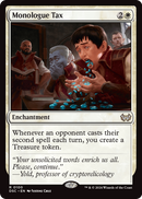 Monologue Tax (DSC-100) [Duskmourn: House of Horror Commander]