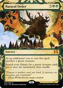 Natural Order (STA-054) (Showcase) (Borderless) [Strixhaven Mystical Archive]