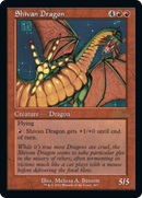 Shivan Dragon (Retro Frame) (30A-467) [30th Anniversary Edition]