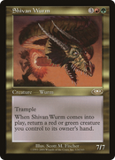 Shivan Wurm (PLS-124) [Planeshift] Foil