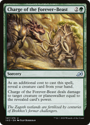 Charge of the Forever-Beast (IKO-147) [Ikoria: Lair of Behemoths] Foil