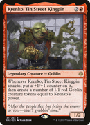Krenko, Tin Street Kingpin (PPELD-137P) [Promo Pack: War of the Spark Promos]